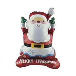 Globo Santa Claus Merry Christmas